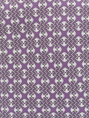 Corbata Hermès violeta