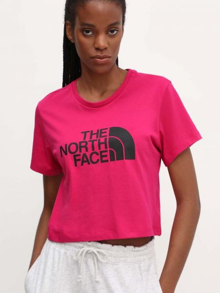 Koszulka The North Face różowa