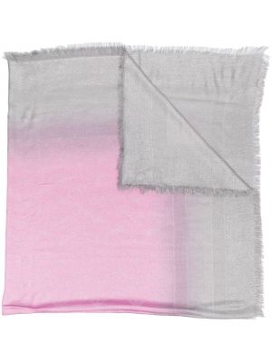 Gradient skjerf Emporio Armani rosa