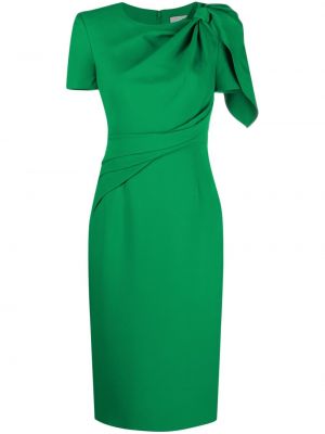 Midi šaty Roland Mouret zelené