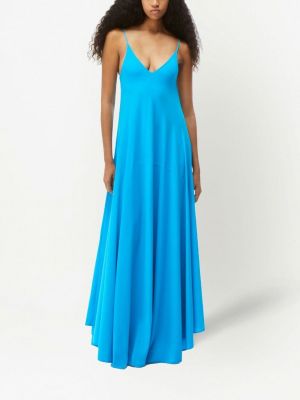 Kleid mit drapierungen Nina Ricci blau