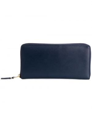 Peňaženka na zips Comme Des Garçons Wallet modrá
