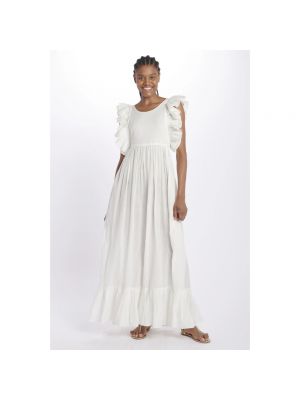 Sukienka długa Laurence Bras biała