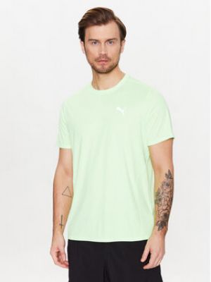 Priliehavé športové tričko Puma zelená