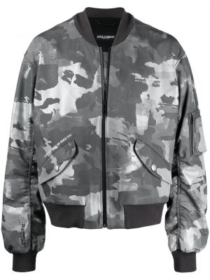 Chaqueta bomber Dolce & Gabbana gris