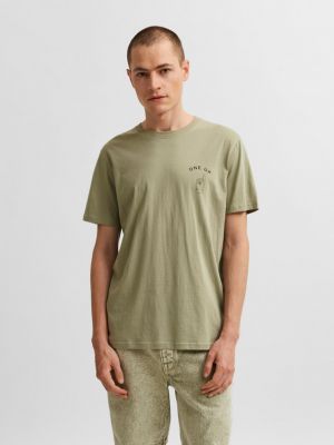 Tricou Selected verde