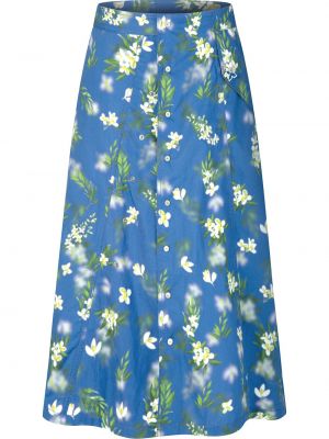 Falda de flores Portspure azul