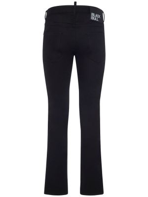 Stretch jeans Dsquared2 svart