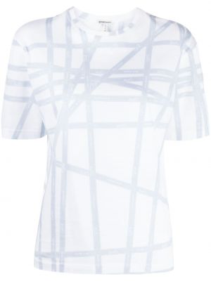 T-shirt con stampa Hermès bianco