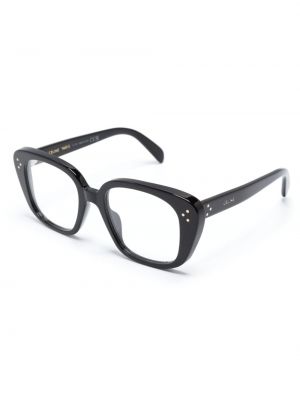 Oversized brýle Celine Eyewear černé
