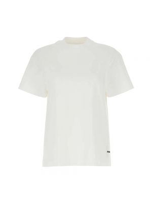Koszulka Jil Sander biała