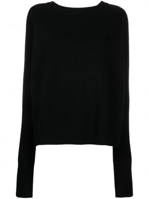 Kašmírový svetr s kulatým výstřihem Wild Cashmere černý