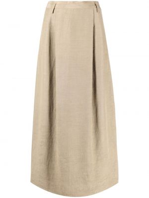 Midi sukně Giorgio Armani Pre-owned - Béžová