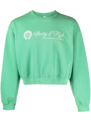 Sweatshirt Sporty & Rich grøn