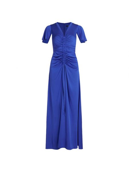 Sukienka długa Karl Lagerfeld niebieska