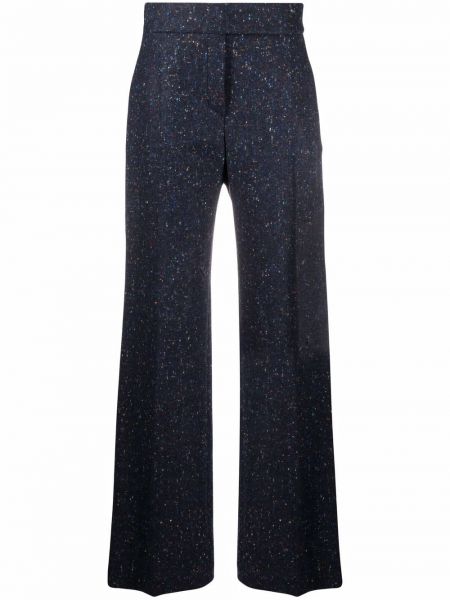 Pantalones de tweed Alexandre Vauthier azul