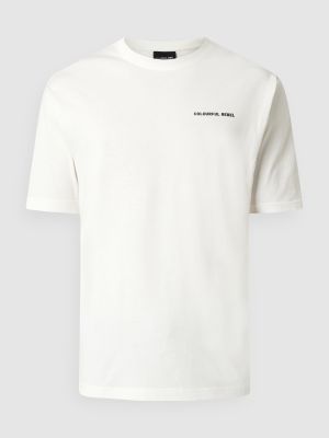 Koszulka oversize Colourful Rebel biała