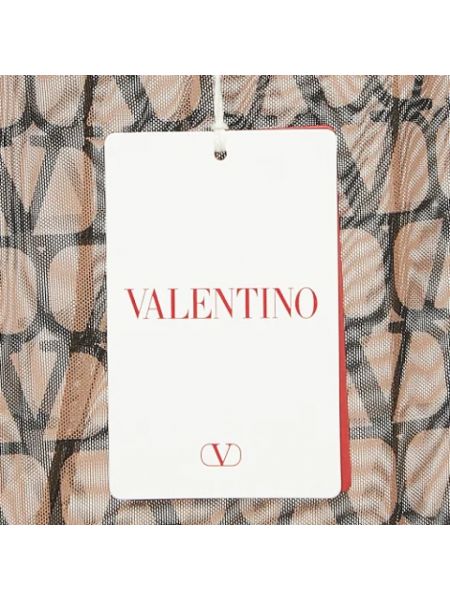 Falda de tul Valentino Vintage marrón