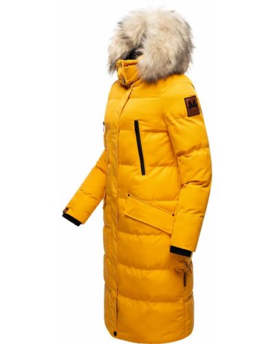 Žieminis paltas Marikoo geltona