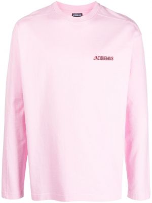 Tričko Jacquemus ružová