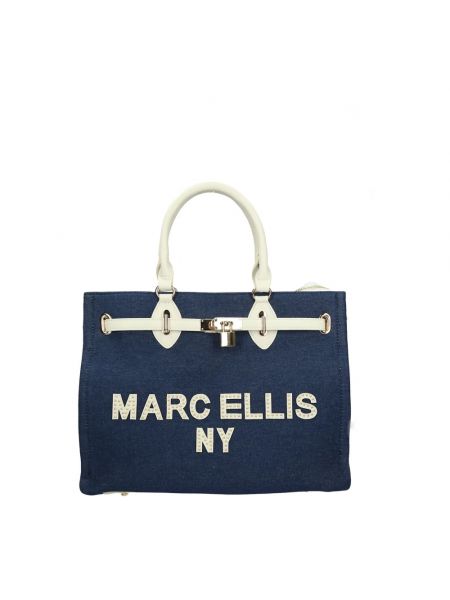 Shopperka elegancka Marc Ellis niebieska