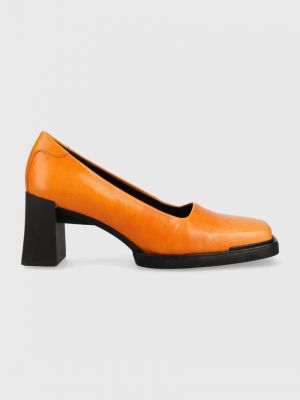 Ниски обувки с висок ток Vagabond Shoemakers оранжево
