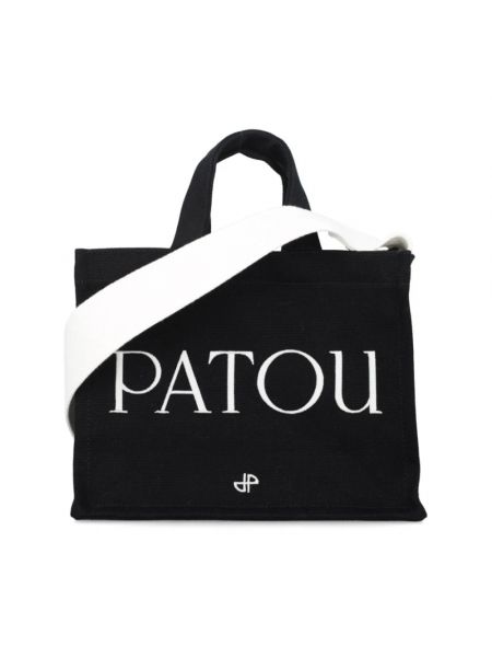 Shopper handtasche Patou schwarz