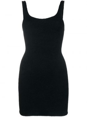 Sukienka mini bez rękawów Mc2 Saint Barth czarna