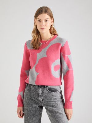 Меланжов пуловер Marimekko сиво