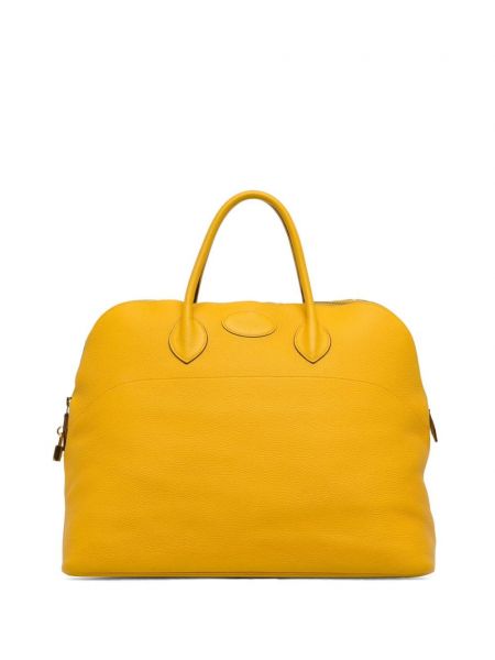 Ceļojumu soma Hermès Pre-owned dzeltens