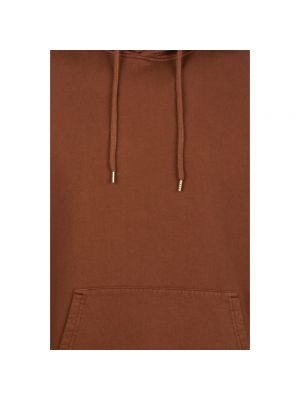 Sudadera con capucha Colorful Standard marrón