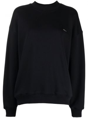 Sweatshirt mit print mit rundem ausschnitt 3.1 Phillip Lim schwarz