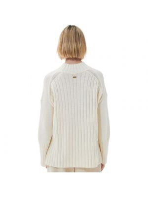 Вязаный свитер Winona женский Barbour белый