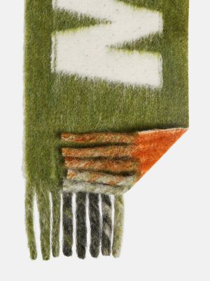 Vlněný šál Marni zelený