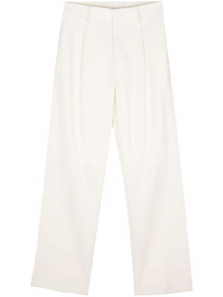 Relaxed панталон Lardini бяло