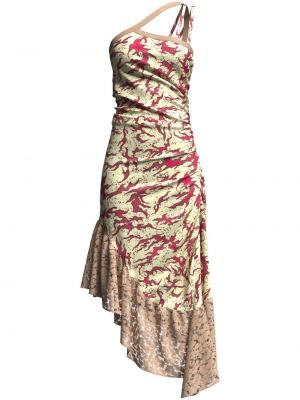 Sukienka midi asymetryczna Margherita Maccapani