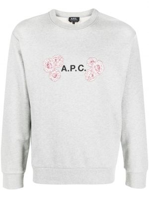 Sweatshirt A.p.c. grå