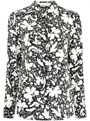 Svilena srajca s cvetličnim vzorcem s potiskom Stella Mccartney