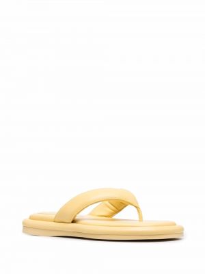 Ilma kontsaga sandaalid Giaborghini kollane