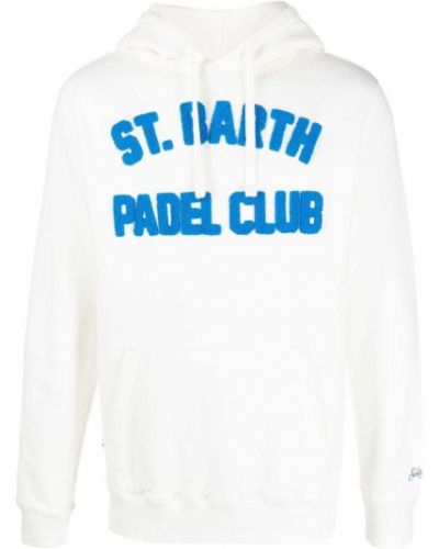 Hoodie Mc2 Saint Barth vit