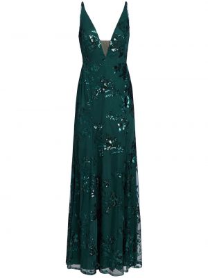 Robe de soirée à paillettes à imprimé Marchesa Notte Bridesmaids vert