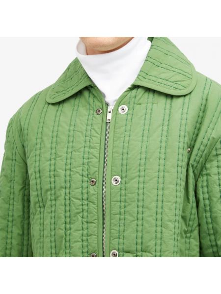 Куртка с вышивкой Craig Green зеленая