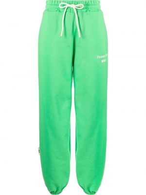 Спортни панталони Msgm зелено