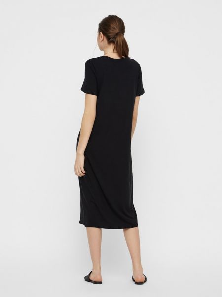 Платье миди с коротким рукавом Vero Moda черный