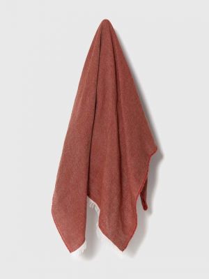 Меланжевий вовняний шарф Sisley Рожевий