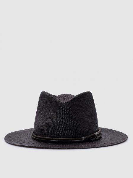 Черная шляпа Brunello Cucinelli