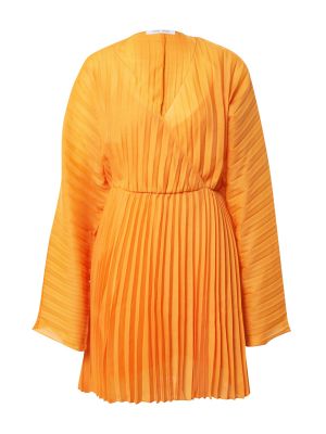 Κοκτέιλ φόρεμα Samsoe Samsoe πορτοκαλί