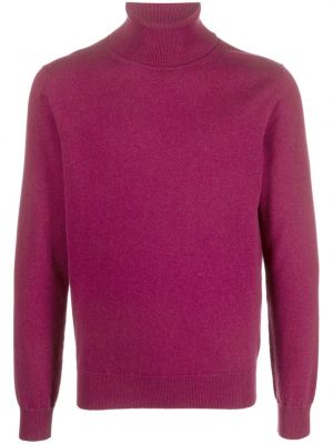 Kašmírový sveter Malo fialová
