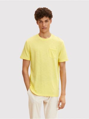 Тениска Tom Tailor жълто