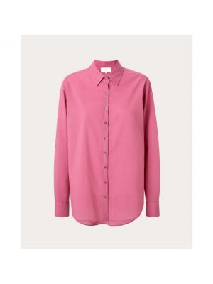 Camisa de algodón Xirena rosa